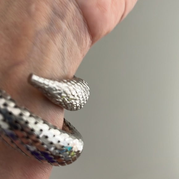 Whiting & Davis snake bracelet vintage - Picture 4 of 8